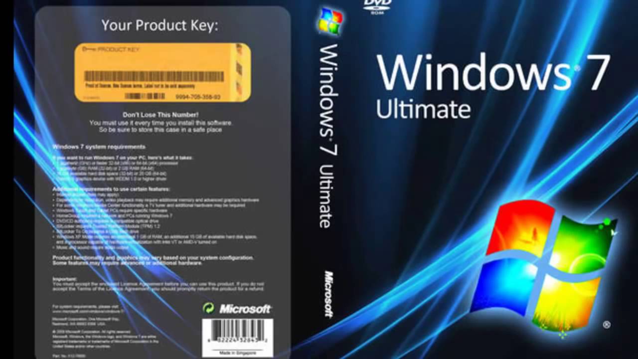 Windows 7 Ultimate 64 Bit Crack Key Free Download